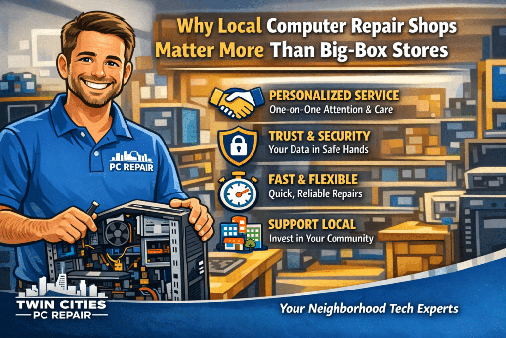 Why Local Computer Repair Shops Still Matter More Than Big Box Stores Local Computer Repair 1024x683 