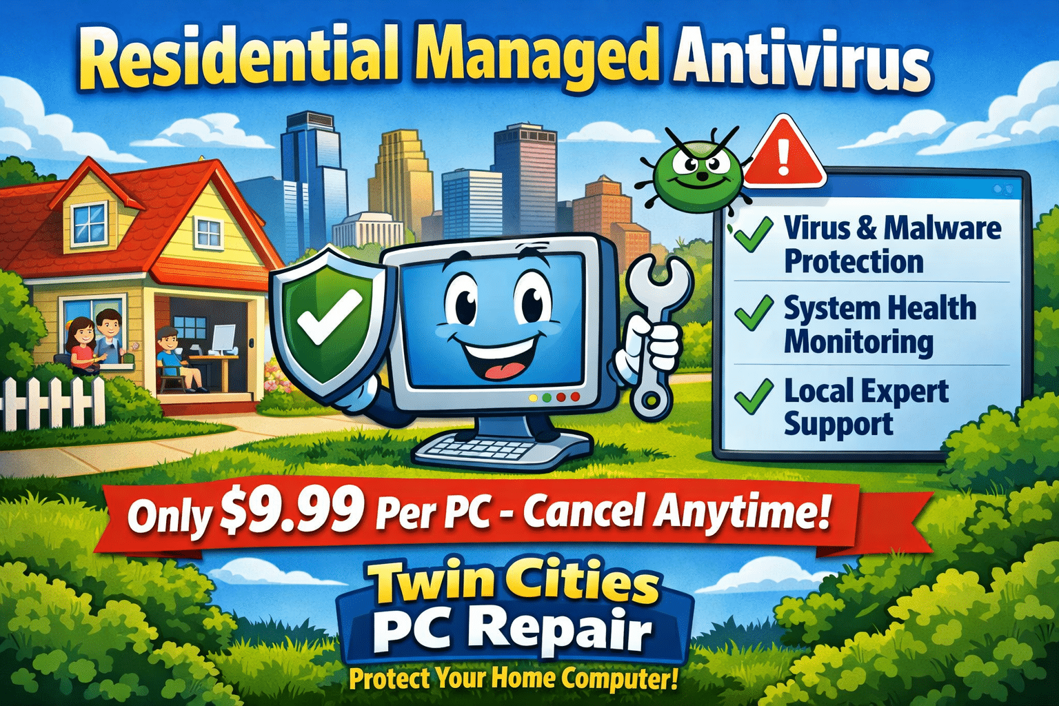 Residential Managed Antivirus