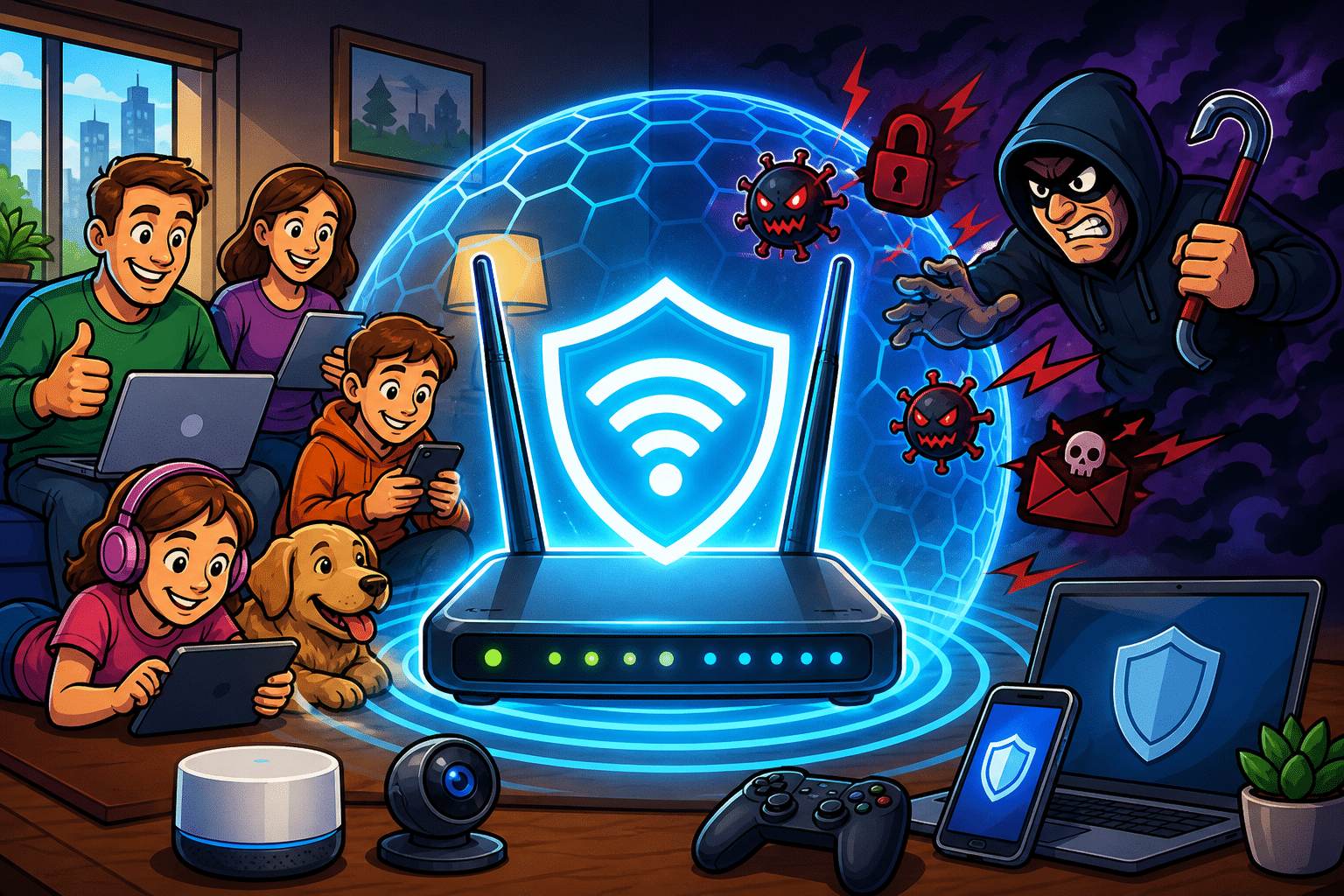 WiFi router security NSA warning