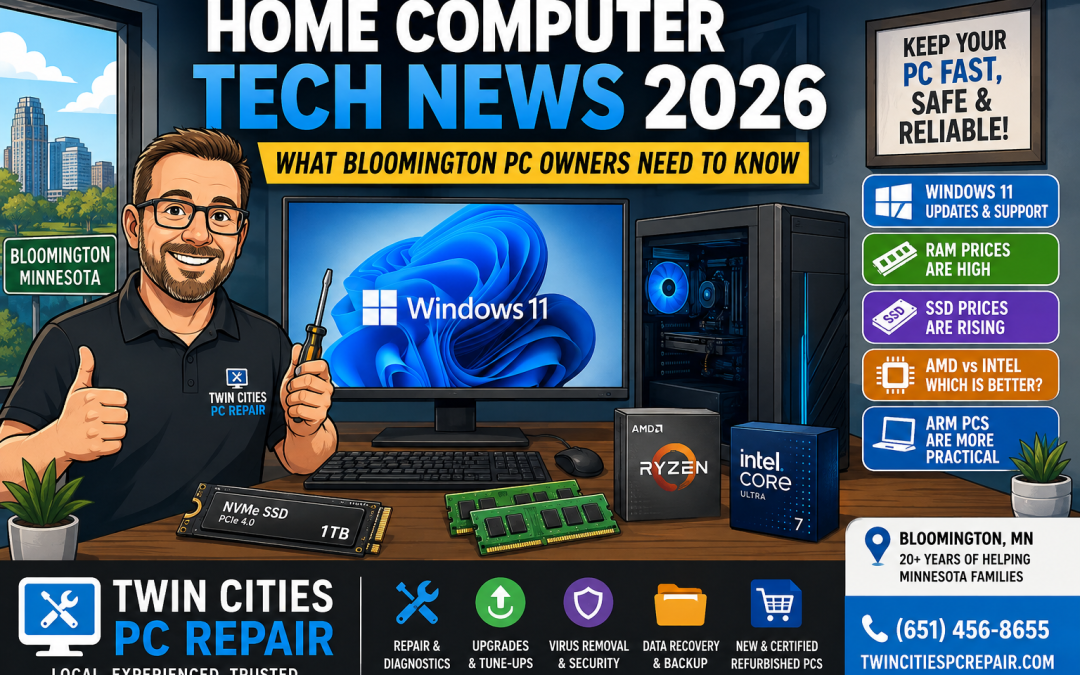 Home Computer Tech News 2026 | Computer Repair Bloomington MN