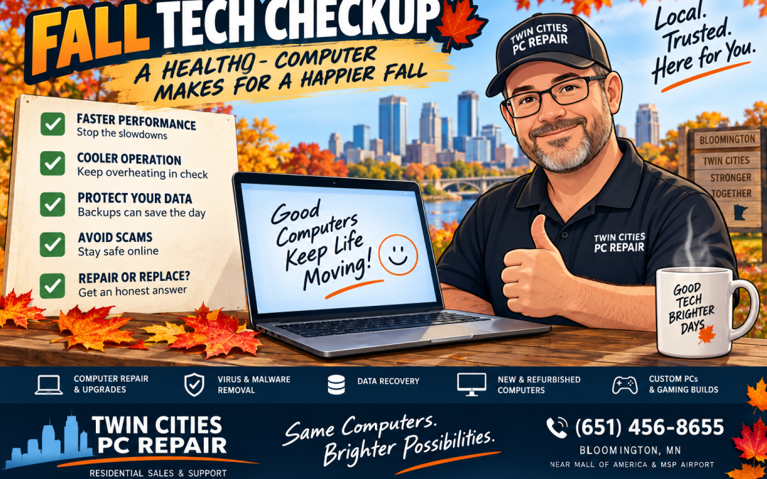 Computer Repair Bloomington MN | 5 PC Problems to Watch