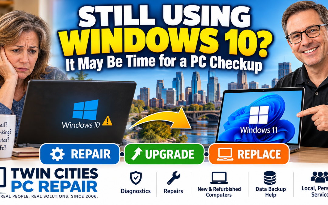 Windows 10 computer repair Bloomington MN - Twin Cities PC Repair